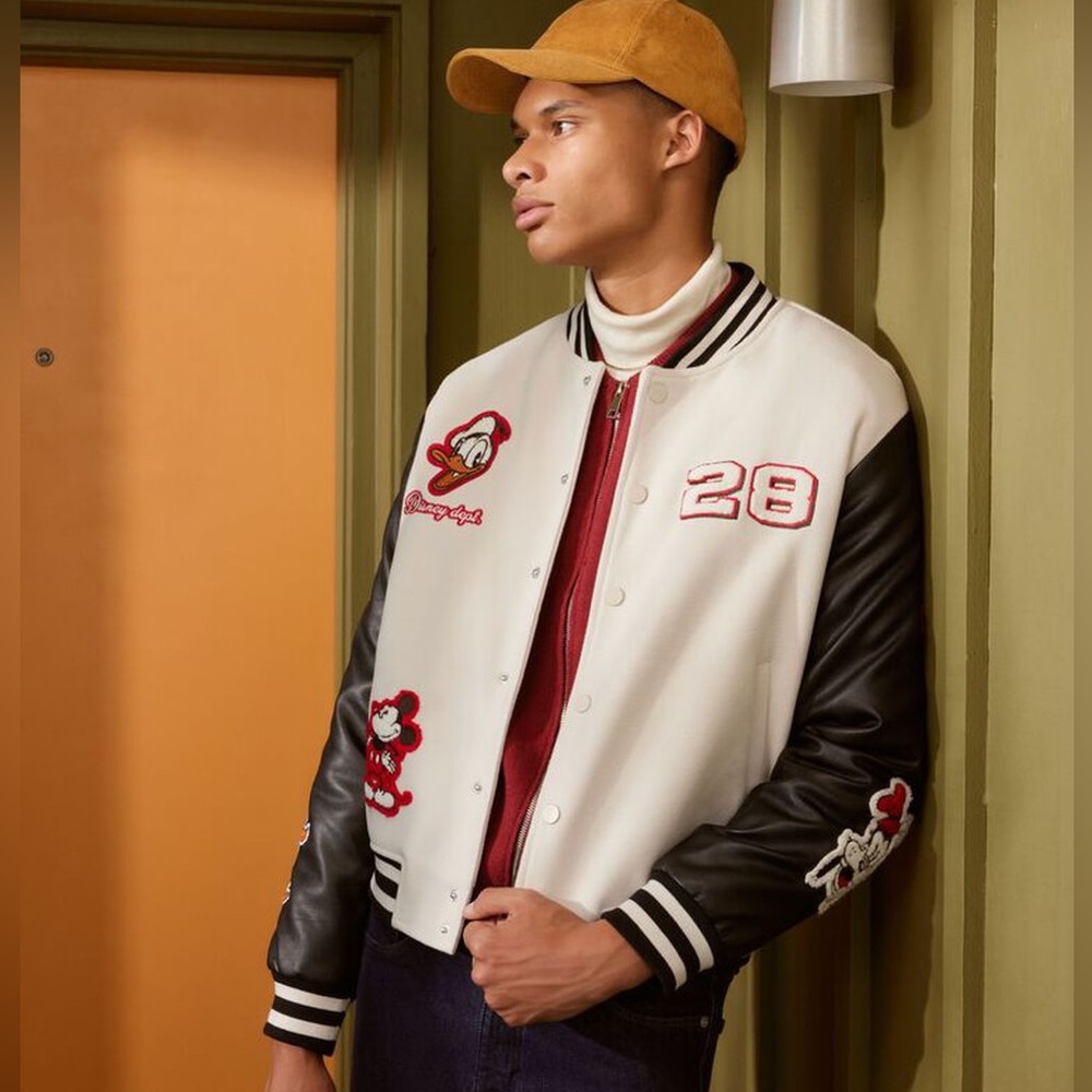 Disney x Forever 21 Letterman Jacket